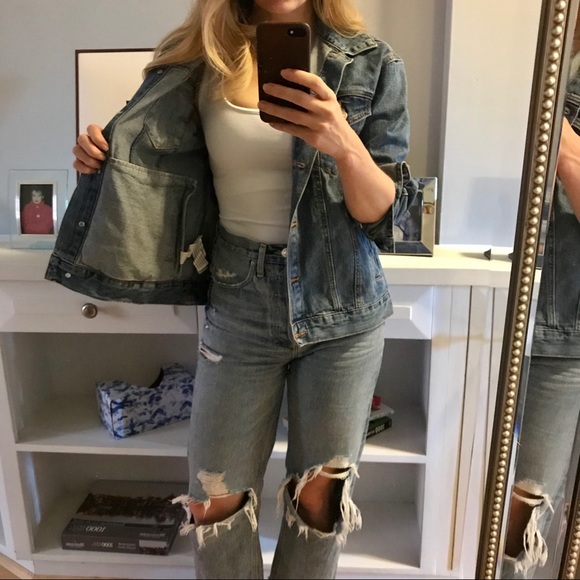 Forever 21 jean jacket sz S - Picture 5 of 8